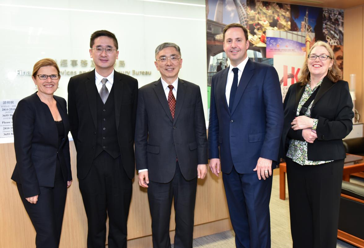 Minister Steven Ciobo meets with Austcham Hong Kong