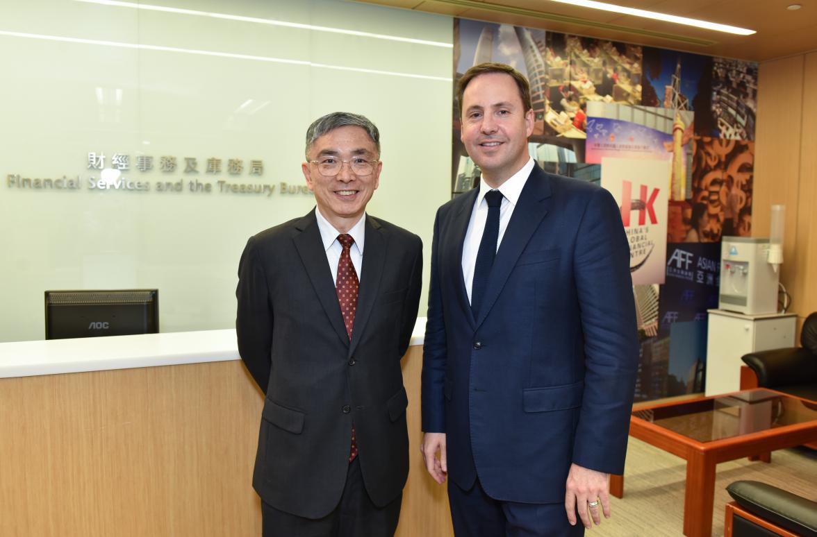 Minister Steven Ciobo meets with Austcham Hong Kong