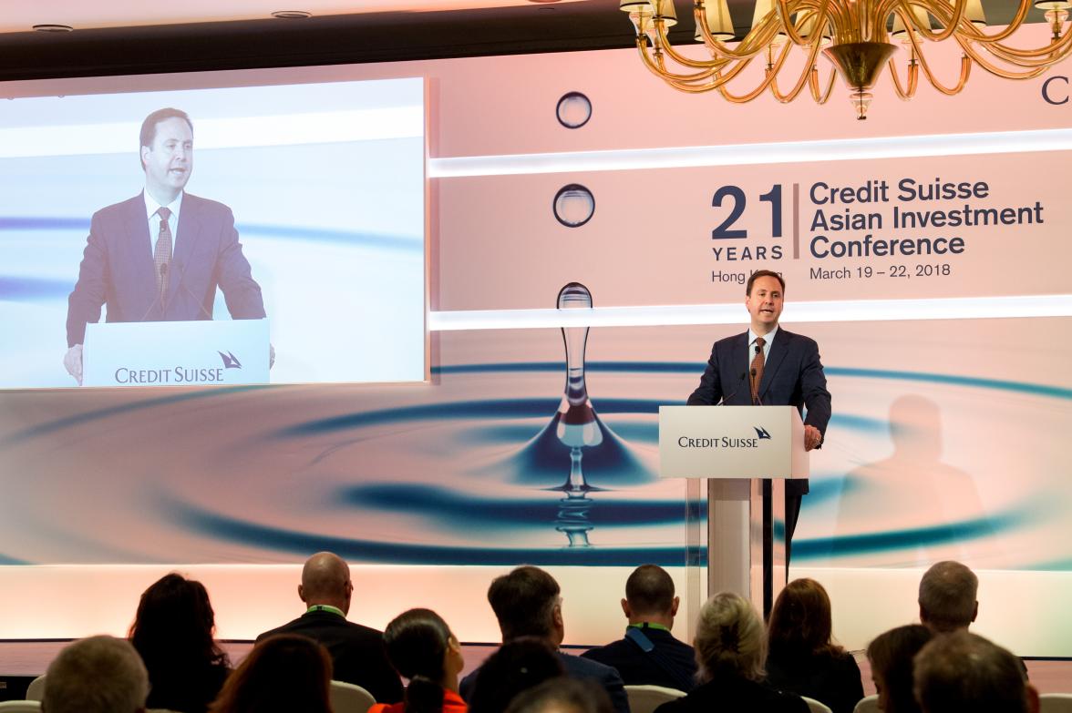 Minister Steven Ciobo at the Credit Suisse Asian Investment Conference