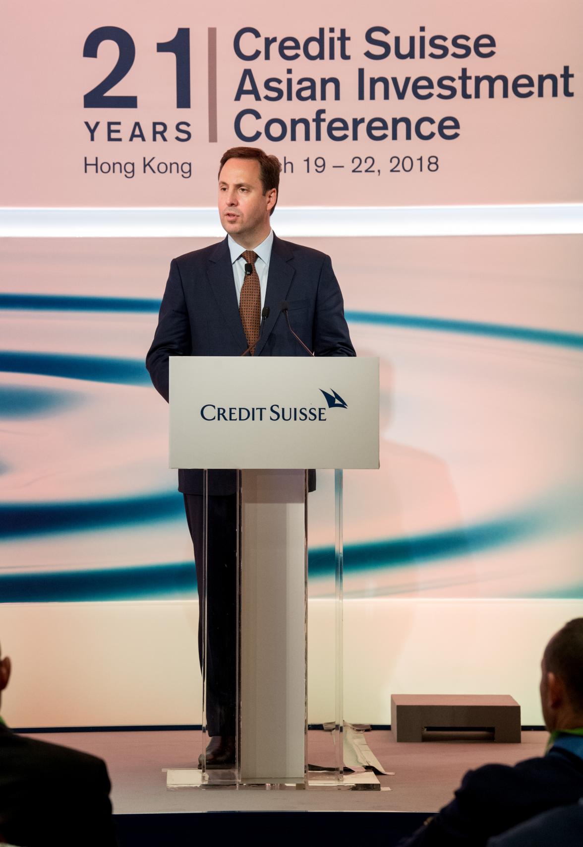 Minister Steven Ciobo at the Credit Suisse Asian Investment Conference