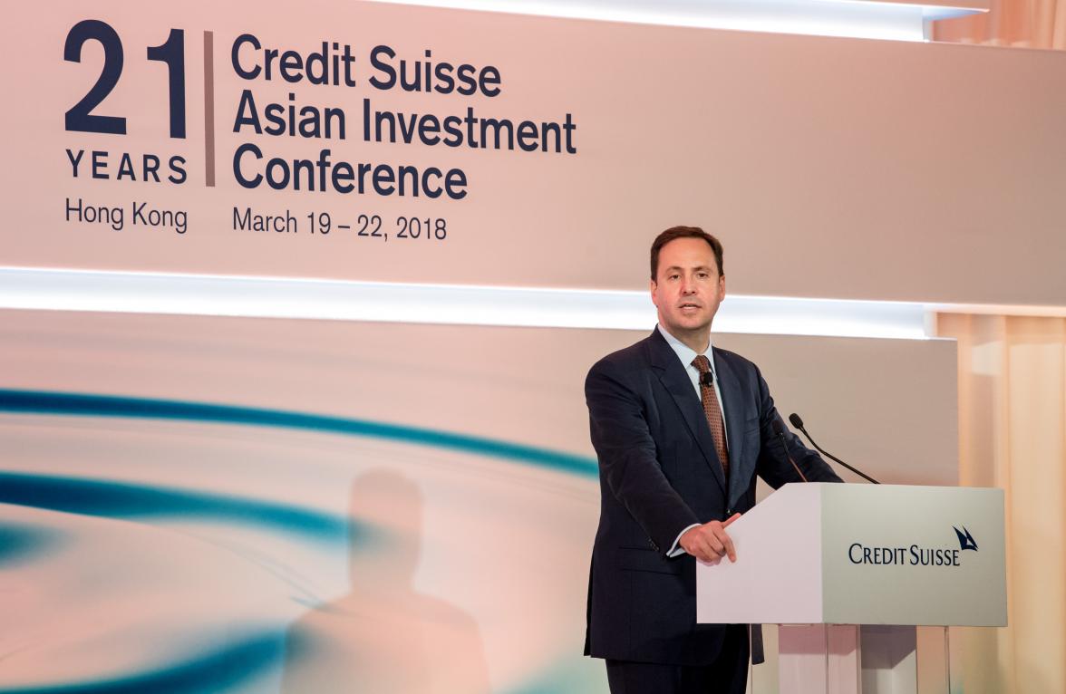 Minister Steven Ciobo at the Credit Suisse Asian Investment Conference