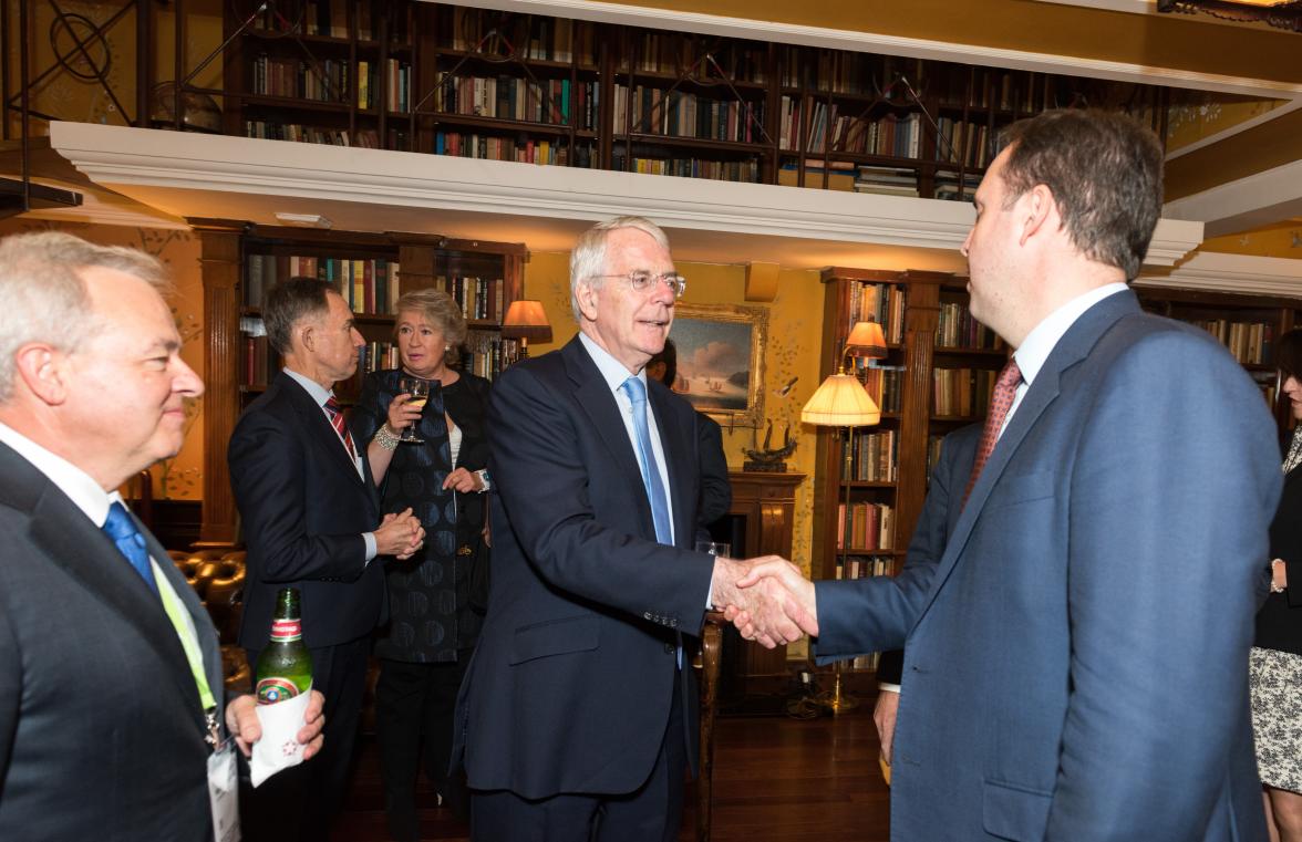 Minister Steven Ciobo at the Credit Suisse Australian dinner