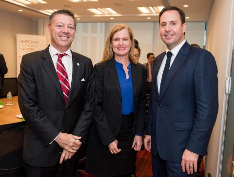 Minister Steven Ciobo meets with Austcham Hong Kong