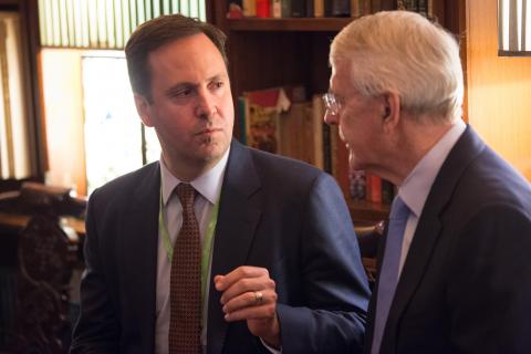 Minister Steven Ciobo at the Credit Suisse Australian dinner