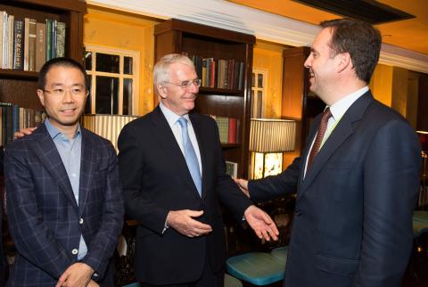 Minister Steven Ciobo at the Credit Suisse Australian dinner