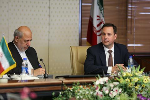 Minister Ciobo and Minister for Energy Hamid Chitchian discussed opportunities to share expertise on water resource management – a common challenge for Australia and Iran.